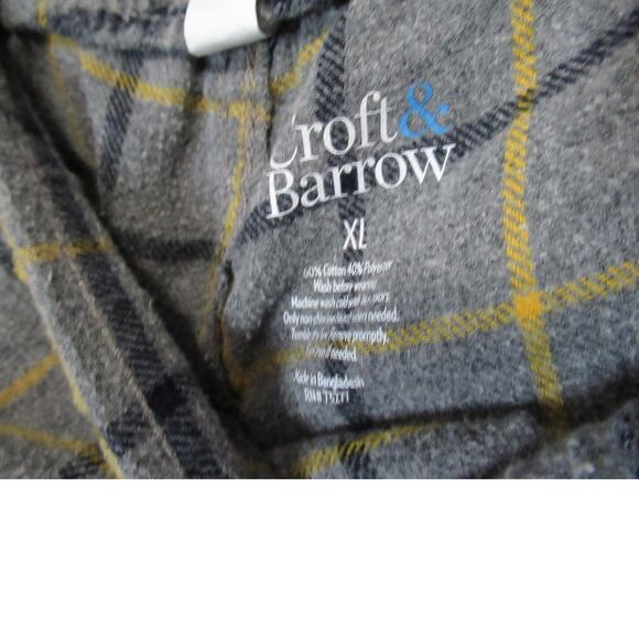Croft & Barrow Plaid Pajama Pants - Picture 2 of 2